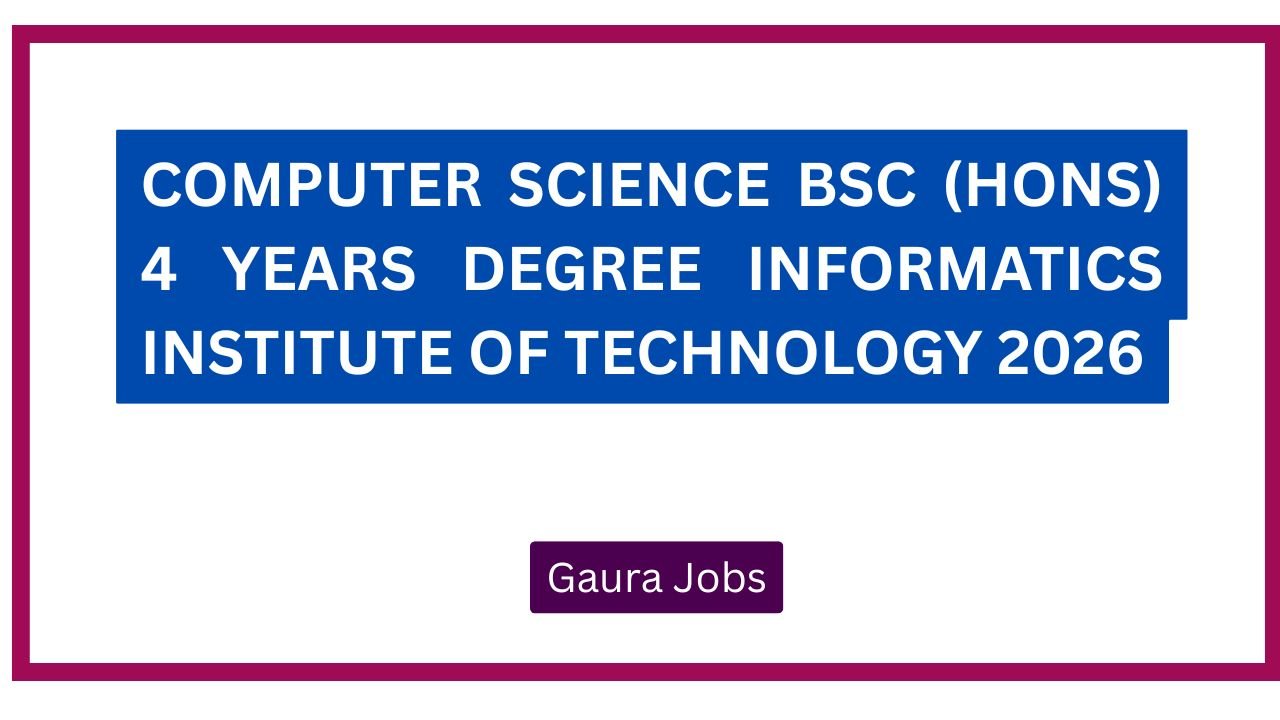 Computer Science BSc (Hons) 4 Years Degree Informatics Institute of Technology 2026
