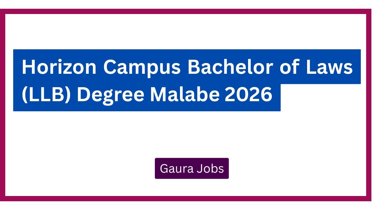Horizon Campus Bachelor of Laws (LLB) Degree Malabe 2026