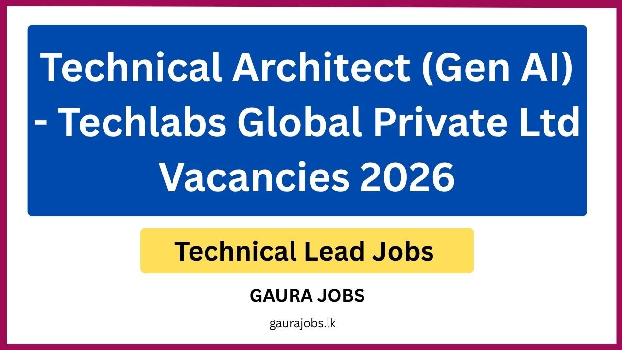 Technical Architect (Gen AI) - Techlabs Global Private Ltd Vacancies 2026