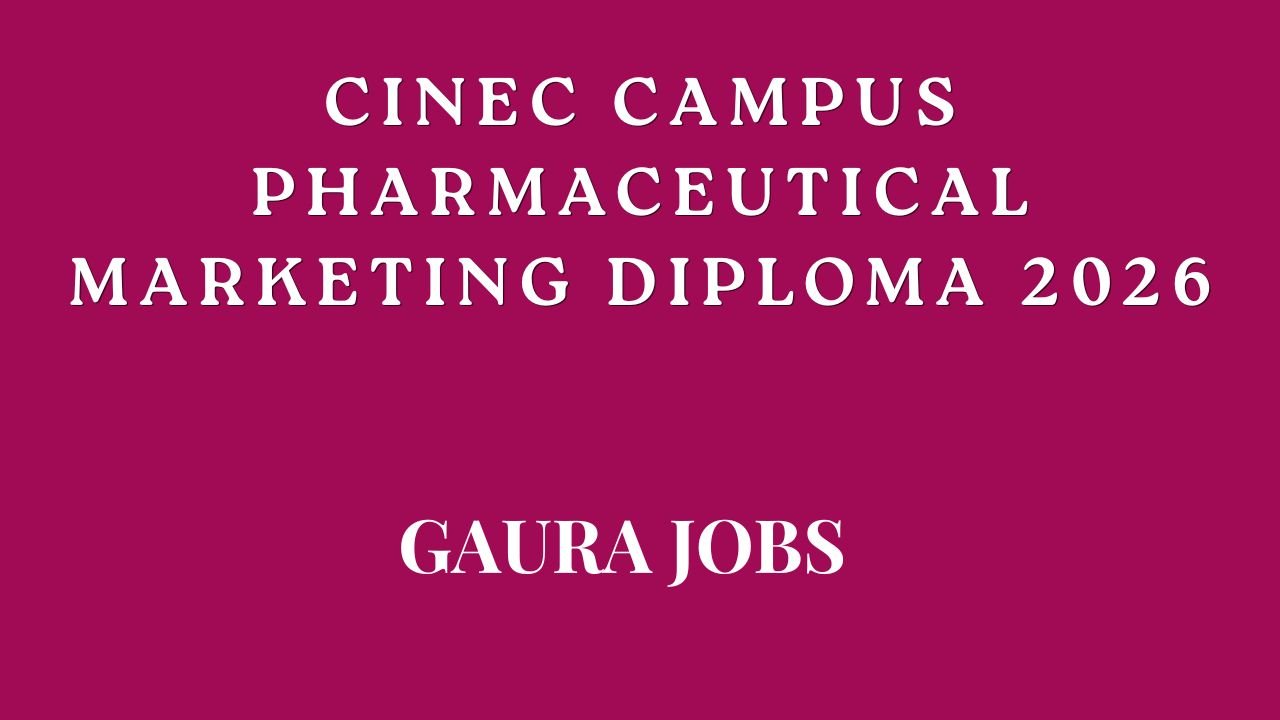 CINEC Campus  PHARMACEUTICAL MARKETING DIPLOMA 2026